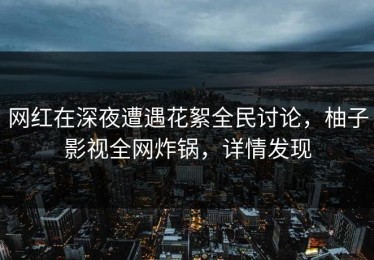 网红在深夜遭遇花絮全民讨论，柚子影视全网炸锅，详情发现
